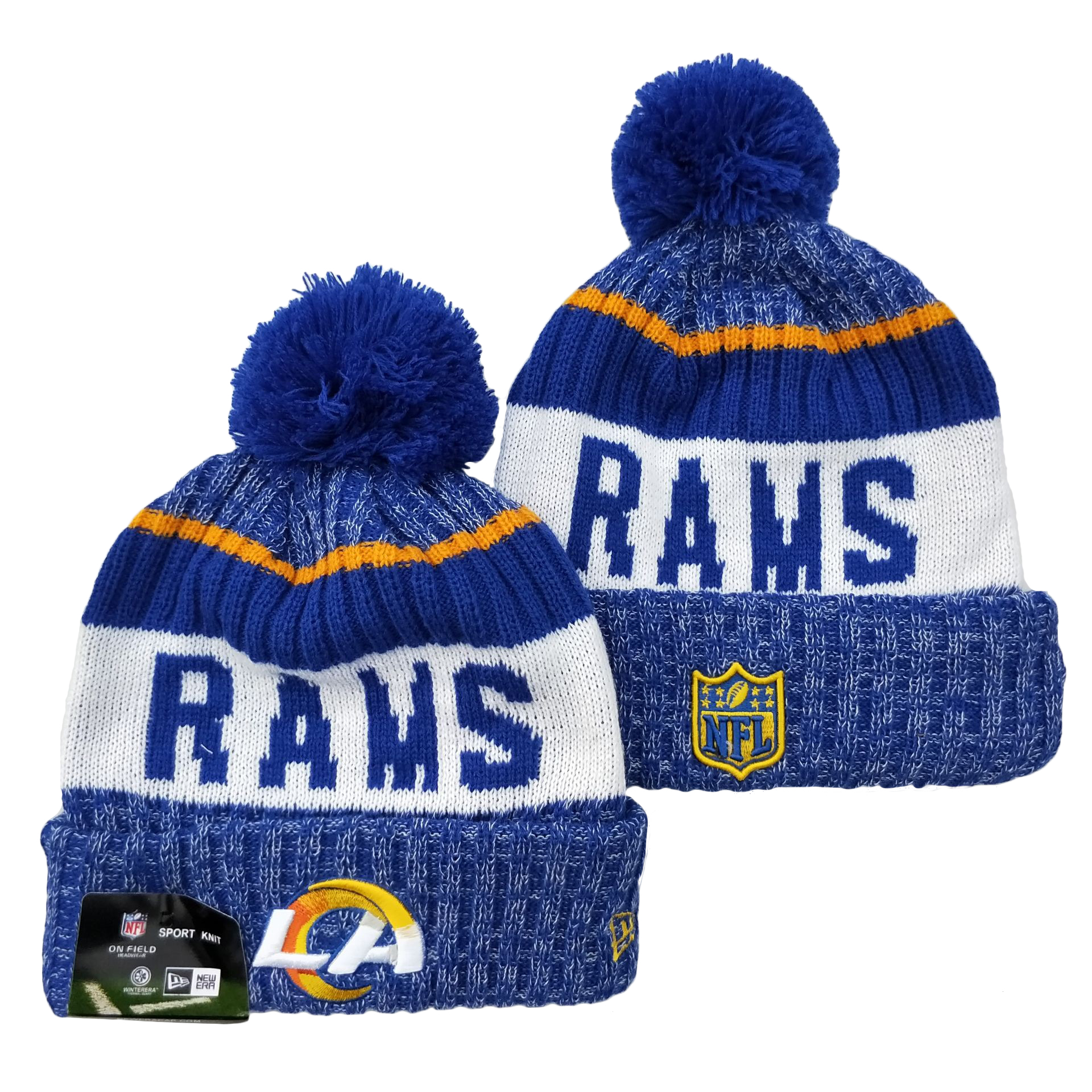Los Angeles Rams Knit Hats 057